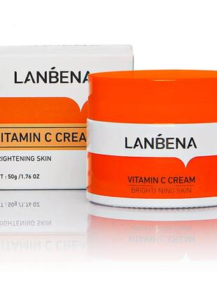 Крем для лица LANBENA Cream 50 г Vitamin C успокаивает и питае...