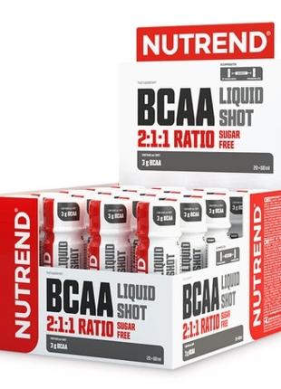 Амінокислота BCAA Nutrend BCAA Liquid Shot, 20x60 мл