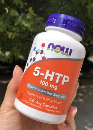 5 НТР, 5 HTP, 5-гидрокситриптофан, 100 мг, США, 60 и 120 капсул
