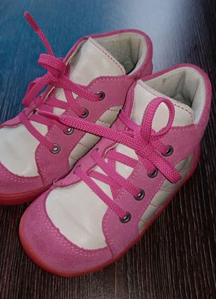 Шкіряні черевики кеди Daumling на дівчинку 21 розмір 13 см устілк