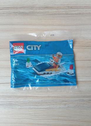 Конструктор lego city 30363 race boat