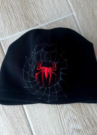 Флисовая шапка my wear человек паук на 2-4 года размер 50