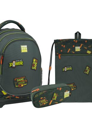 Набор рюкзак + пенал + сумка для обуви Game Mode WK22-724S-4