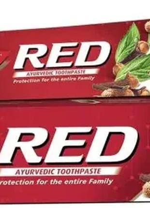 Рэд Дабур, ОРИГИНАЛ, Зубная паста аюрведическая, RED Dabur. Ин...