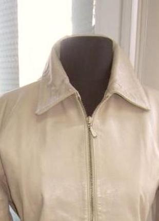 Женская кожаная куртка gipsy. германия. лот 899