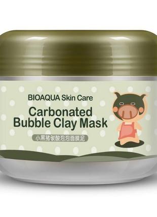 Пузырьковая глиняная маска Bioaqua (100 грамм)