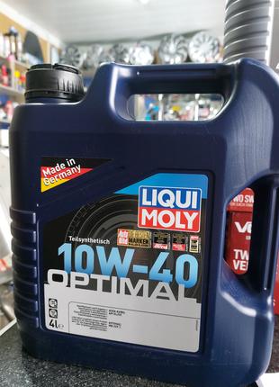 Полусинтетическое автомобильное масло 10W-40 Liqui moly Optima...