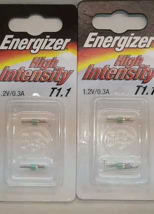 Energizer hight intensity T1.1 1,2V 0,3A лампа 1.1 light bulb