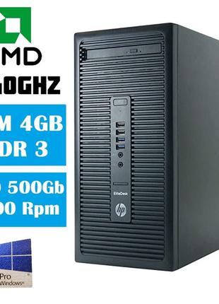 Комп'ютер HP EliteDesk 705 G1/AMD A10-6800B to 4.40Ghz/RAM 4Gb...