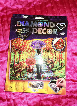 Diamond decor набор для творчества 7+ лет