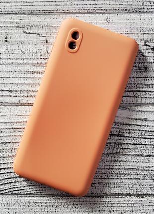 Чехол Samsung A013F Galaxy A01 Core для телефона Orange
