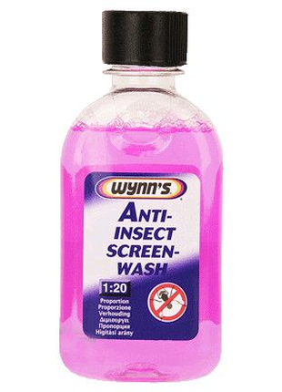 Омивач скла WYNN'S Anti Insect Screenwash 0°C 0,25л