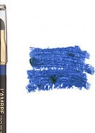 Новый карандаш для глаз № 5 синий с растушовкой