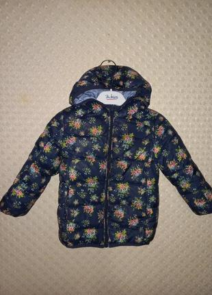 Куртка для девочки (двухсторонняя)  24 м. zara