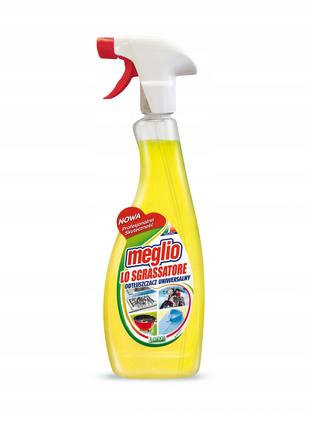 Средство для удаления жира спрей Meglio Lemon 750 мл