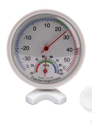 Бытовой гигрометр термометр механический на ножке TH108