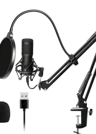 Микрофон студийный BlitzWolf BW-CM2 конденсаторный подставка поп-