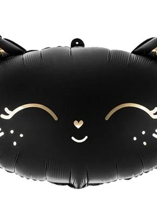 Фольгированный Шар-Фигура Perty Deco "Кошечка" , цвет - черный...