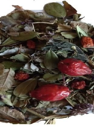 Карпатський листково-ягідний чай "Вітамінний", 120г.