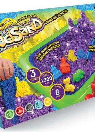 Набор для творчества Danko Toys Кинетический песок KidSand 120...