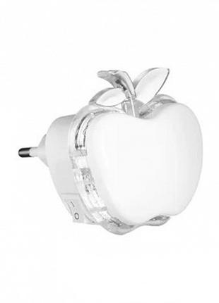 Нічник Lemanso Яблуко біле 3 LED / NL140