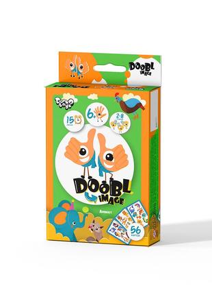 Игра настольная Danko Toys Doobl Image mini Animals (доббль, н...