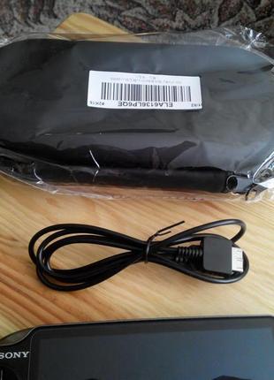 Чехол кейс Playstation PS Vita + USB зарядка кабель psvita Fat