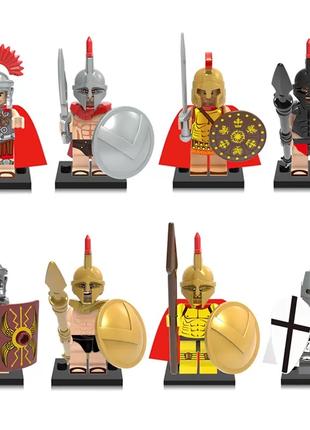 Фигурки легионеры спартанцы воины античности рыцари для лего