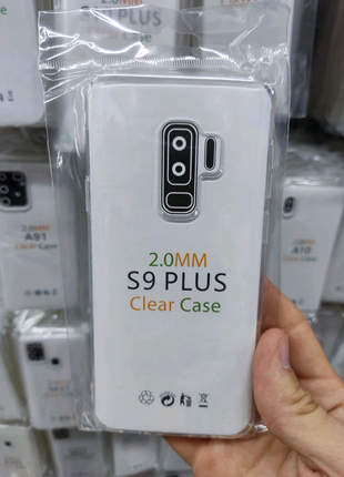 Чехол прозрачный плотный 2мм на Samsung S9+ / S9 plus