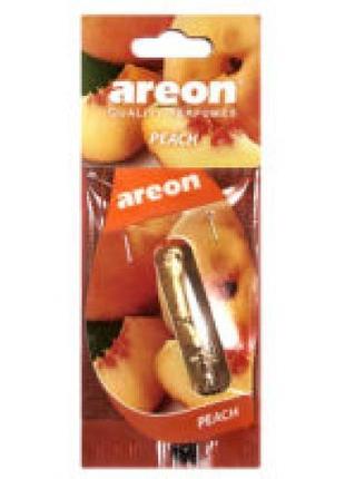 Освежитель воздуха жидкий листик AREON "LIQUID" Peach 5ml (LR22)