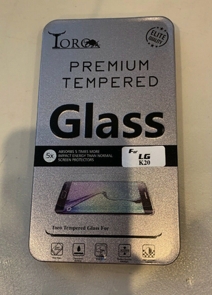 Защитное стекло Toro Premium Glass LG K20
