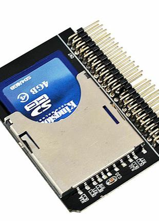 Адаптер SD SDHC, SDXC MMC в 2.5 44 Pin IDE для ноутбука