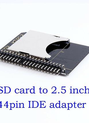 Перехідник Micro SD SDHC, SDXC MMC в 2.5 44 Pin IDE для ноутбука