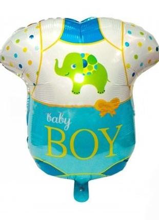 Фольгированный Шар-Фигура "Боди Baby Boy" 60см