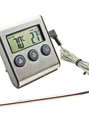 Цифровий термометр для м'яса та тіста TP-700 виносний датчик до..