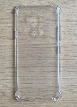Чехол (бампер, накладка) для LG G7 прозрачный, тонкий, силикон...