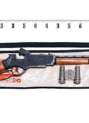 Вінчестер іграшкова гвинтівка з пістонами та оптикою і бінокль...