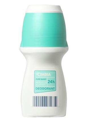 Женский шариковый дезодорант 24 часа OMBIA Pure Basic для чувс...