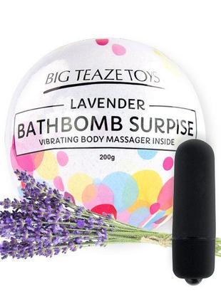 Вибропуля в бомбочке для ванн - Big Teaze Toys Bath Bomb Surpr...