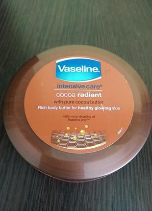 Vaseline body cocoa butter 250 мл - масло какао