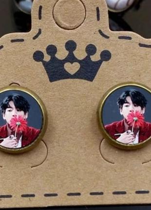 Серьги bts