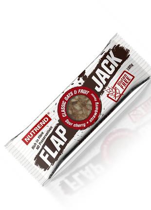 Батончик Nutrend Flapjack Gluten Free, 100 грамм Шоколад-дикая...