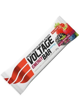 Батончик Nutrend Voltage Energy Bar, 65 грам Лісові ягоди