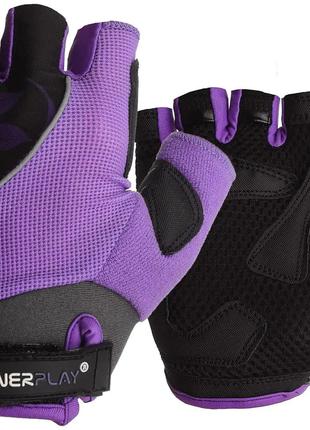 Велоперчатки PowerPlay 5281 D, Purple XS