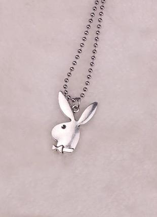 Кулон плейбой playboy подвеска цепь цепочка