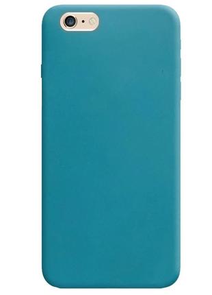 Защитный чехол на Iphone 6 TPU синий