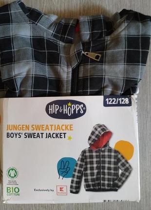 Тепла спортивна куртка/кофта/кенгурушка hip & hopps. розмір 12...