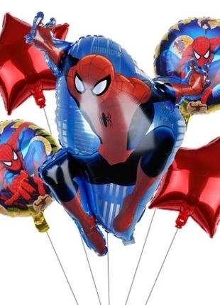 Набор фольгированных шаров "Человек паук"