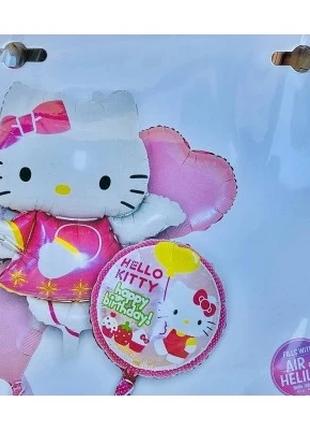 Набор фольгированных шаров "Hello Kitty"