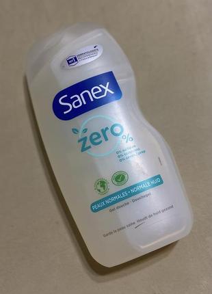 Гель для душа  zero% normal skin shower gel  sanex